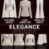 Premium White Three-Piece Blazer Set - Wholesale