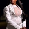 Premium White Three-Piece Blazer Set - Wholesale
