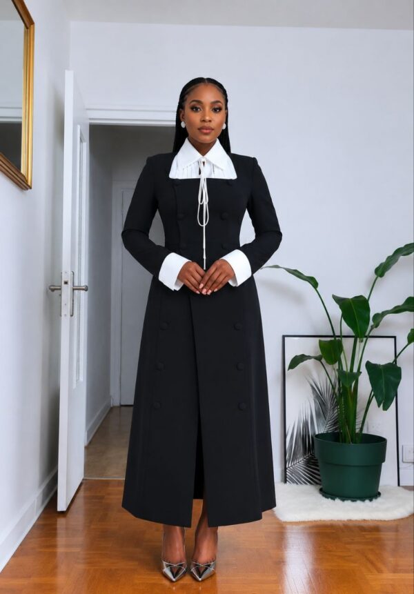 Premium Double-Breasted Blazer Dress