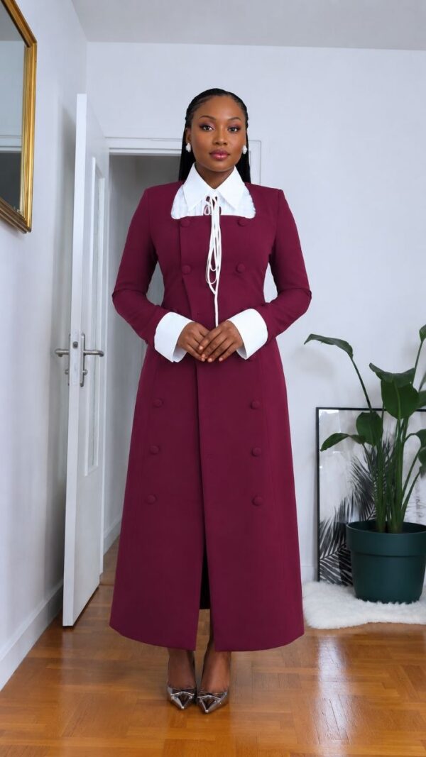 Premium Double-Breasted Blazer Dress