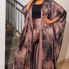 Premium Taupe Kimono & Pants Set - Wholesale Fashion