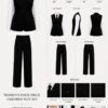 Premium Four-Piece Blazer Suit Set