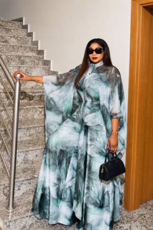 Premium Floral Kimono and Pants Set