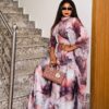 Premium Floral Kimono and Pants Set