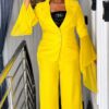 Premium Two-Piece Blazer Suit Set