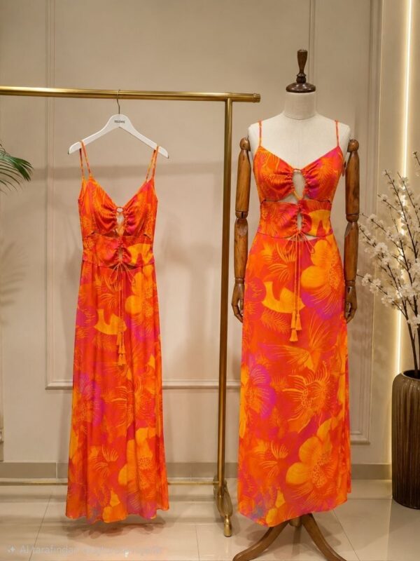 Women's Ruffle Sleeve Midi Dress - Wholesale