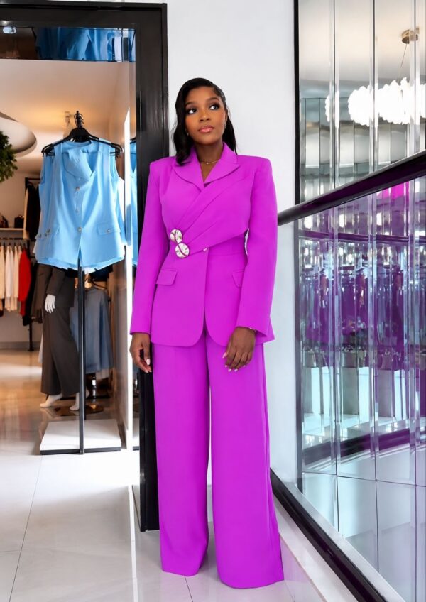 Premium Two-Piece Blazer Suit Set