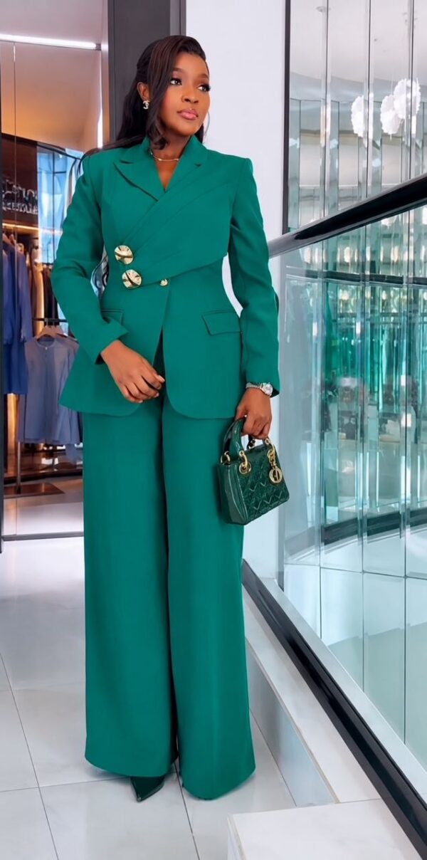 Premium Two-Piece Blazer Suit Set