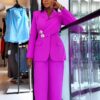 Premium Two-Piece Blazer Suit Set
