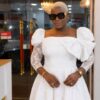 Premium White Puff Sleeve Dress - Wholesale Premium White Puff Sleeve Dress - Wholesale