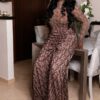 Premium Mesh Two-Piece Set with Rhinestone Embellishment Premium Mesh Two-Piece Set with Rhinestone Embellishment