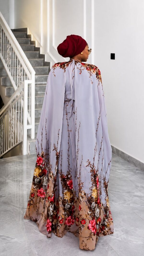 Premium Floral Kimono and Skirt Set