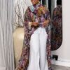 Premium Floral Kimono & Pants Set Premium Floral Kimono & Pants Set