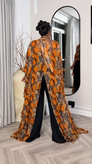 Premium Floral Kimono & Pants Set Premium Floral Kimono & Pants Set