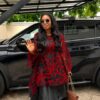 Premium Black Red Floral Dress - Wholesale Premium Black Red Floral Dress - Wholesale