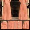 Premium Black Pleated Dress with Luxury Neckline Premium Black Pleated Dress with Luxury Neckline