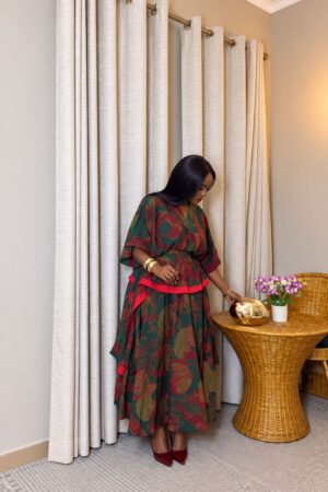 Black Rose Two-Piece Set - Burgundy Women's Collection